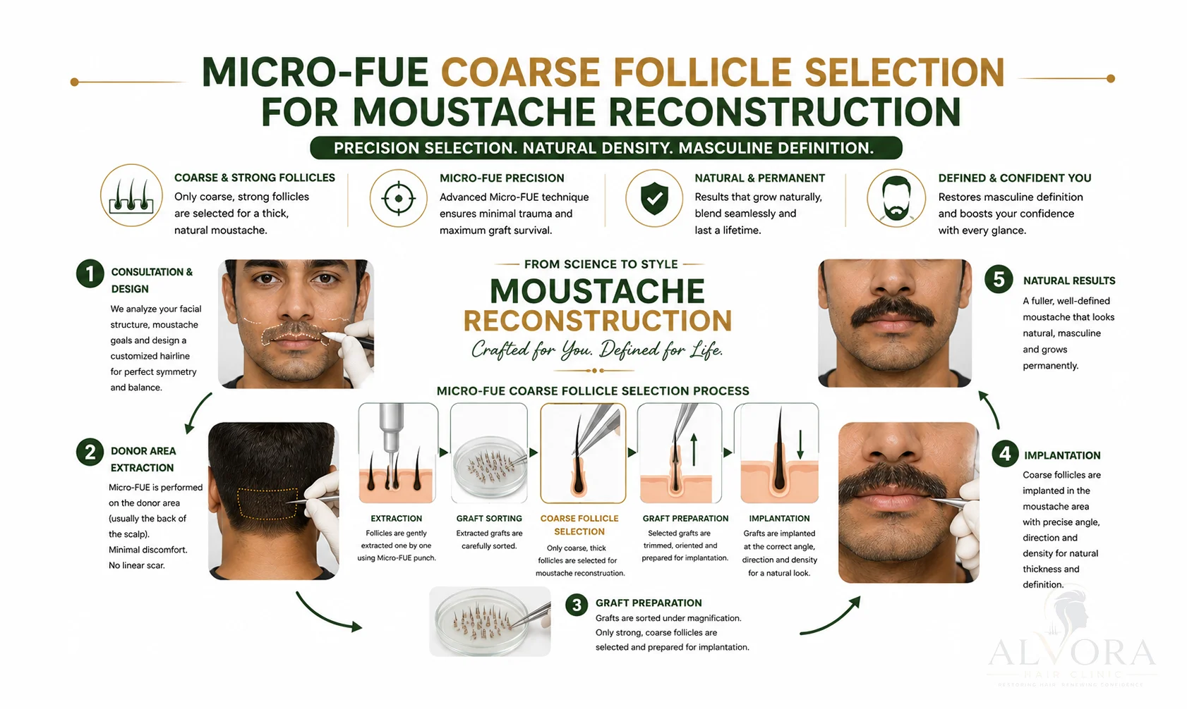 Micro-FUE Coarse Follicle Selection