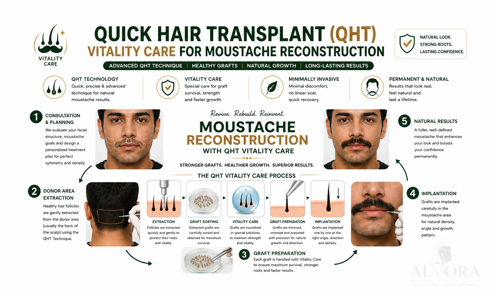 Quick Hair Transplant (QHT) Vitality Care